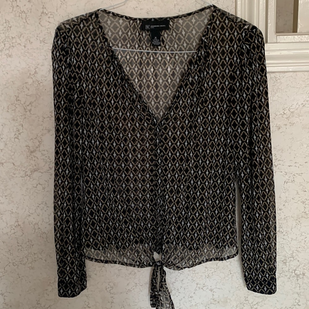 INC International Concepts Blouse